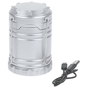 Additional Image 1 - a silver cylinder with a black cord