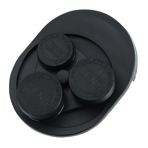 Additional Image 1 - a black object with three circles