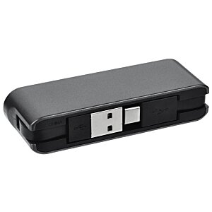 Additional Image 1 - a black rectangular object with a silver metal lock