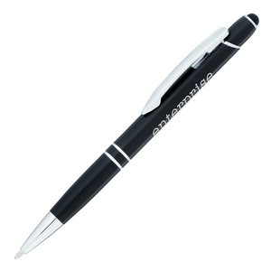 Additional Image 4 - a black pen with white cap