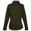 View Image 2 of 3 of Stratton Wool Blend 1/2-Zip Knit Pullover - Ladies' - 24 hr