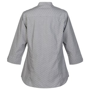 Additional Image 1 - a back view of a grey shirt