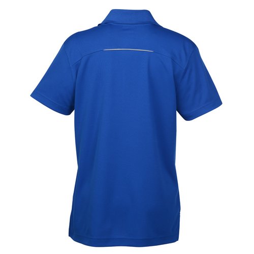 Radiant Reflective Accent Performance Polo - Ladies' Image 2 of 2