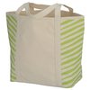 View Image 3 of 3 of Zebra Print Cotton Tote - Closeout