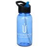 View Image 2 of 3 of Cadet Water Bottle with Two-Tone Flip Straw Lid - 18 oz.