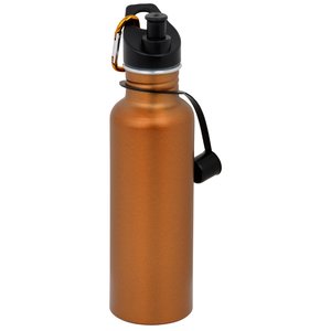 Additional Image 2 - a water bottle with a black cap