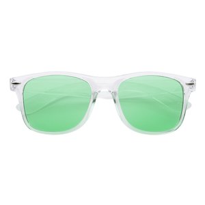 Additional Image 2 - a pair of sunglasses with green lenses