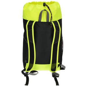 Additional Image 2 - a black and yellow backpack