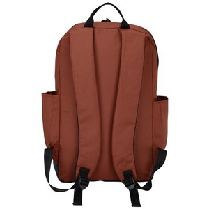 Additional Image 1 - a brown backpack with black straps