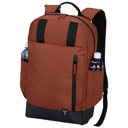 Additional Image 2 - a brown backpack with black straps