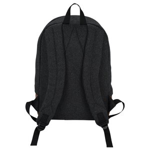Additional Image 2 - a black backpack with straps