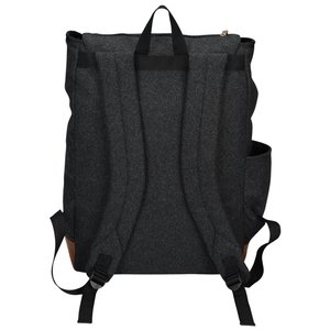 Additional Image 2 - a black backpack with straps