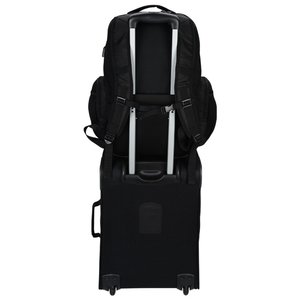 Additional Image 4 - a black luggage with a backpack