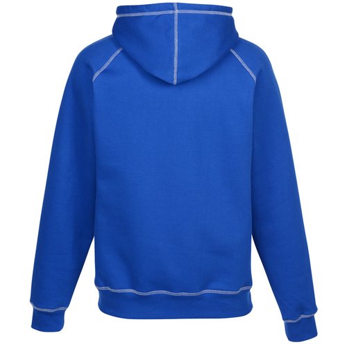 King Athletics Contrast Stitch Hooded Sweatshirt - Screen Image 1 of 2