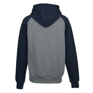 Additional Image 1 - a grey and black hoodie