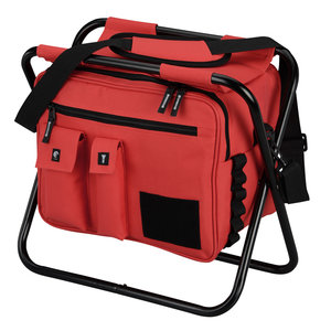 Additional Image 6 - a red bag with black straps