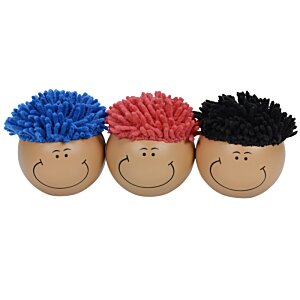 Additional Image 4 - a group of round objects with different hair styles