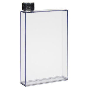 Additional Image 1 - a clear plastic container with a black cap
