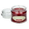 View Image 2 of 2 of Zen Candle in Apothecary Jar - 4.5 oz. - Cranberry Spice