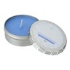 View Image 2 of 2 of Zen Candle in Large Silver Push Tin - Exhale