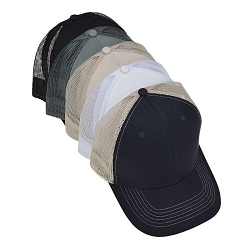 Additional Image 3 - a black and white hat