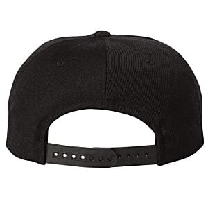 Additional Image 1 - a black hat with a white background