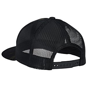 Additional Image 1 - a black hat with a white background