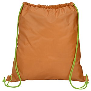 Additional Image 1 - a brown bag with green straps