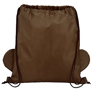 Additional Image 1 - a brown backpack with straps