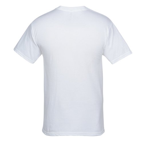 M&O Gold Soft Touch T-Shirt - White - Embroidered Image 2 of 2