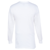 View Image 2 of 3 of M&O Gold Soft Touch LS T-Shirt - Men's - White - Screen