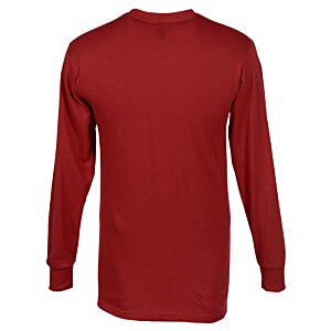 Additional Image 1 - a red long sleeved shirt