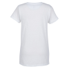 View Image 2 of 3 of M&O Gold Soft Touch T-Shirt - Ladies' - White