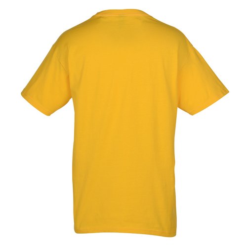 M&O Ringspun Cotton T-Shirt - Colours - Embroidered Image 2 of 2