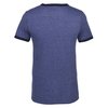 View Image 3 of 3 of Anvil Lightweight Ringer Tee - Men's - Embroidered