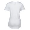 View Image 3 of 3 of Gildan Tri-Blend T-Shirt - Ladies' - White - Embroidered