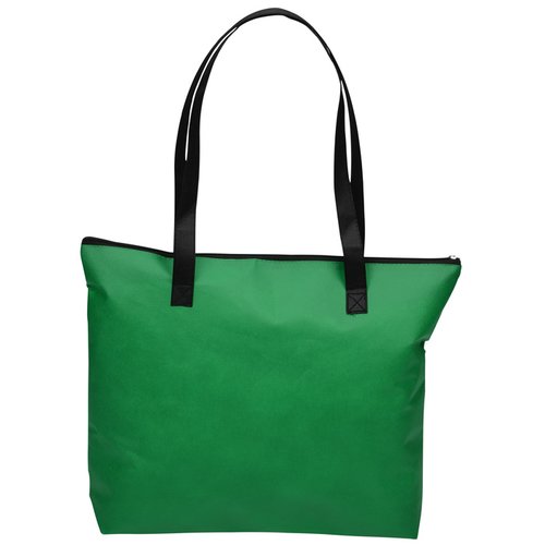 Additional Image 1 - a green bag with black handles