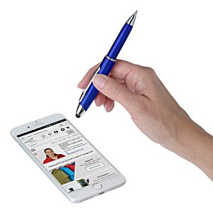Additional Image 1 - a hand holding a pen over a cellphone