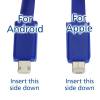 View Image 10 of 10 of Duo Charging Cable with Phone Stand - Closeout