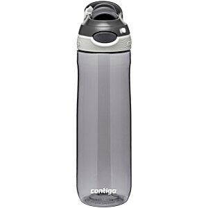 Additional Image 1 - a grey water bottle with a black cap