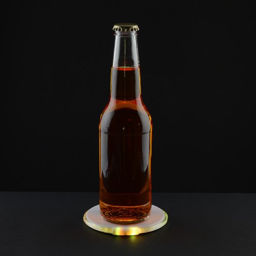 Additional Image 3 - a bottle of beer on a plate