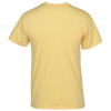 a yellow shirt on a white background