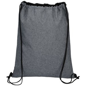 Additional Image 1 - a grey backpack with black straps