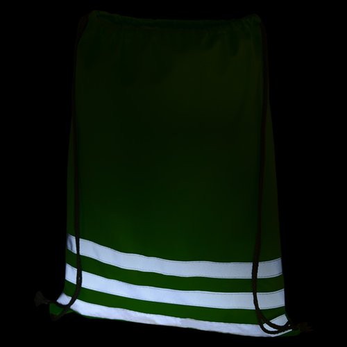 Reflective Neon Drawstring Sportpack Image 2 of 3