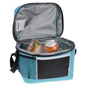 Additional Image 2 - a blue lunch bag with food in it