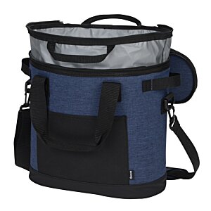Additional Image 2 - a blue and black cooler bag
