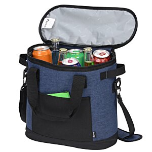 Additional Image 4 - a blue and black cooler bag