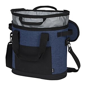 Additional Image 2 - a blue and black cooler bag