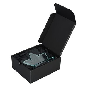 Additional Image 2 - a black box with a leaf inside