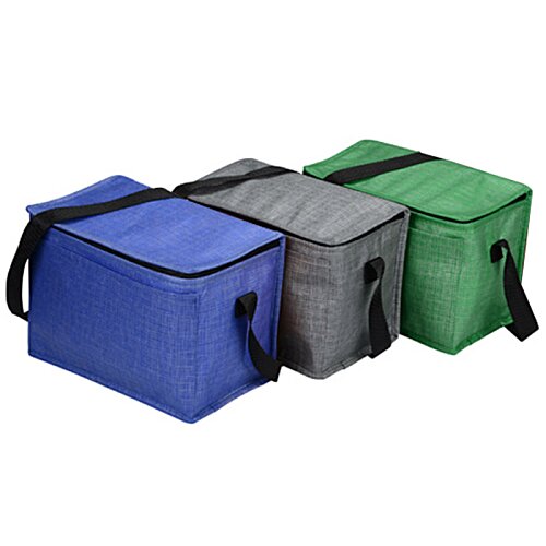 Heathered Polypro Lunch Cooler Image 2 of 2